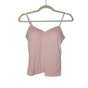 Vintage y2k Energie Pink Padded Cami Shelf Bra Tank Top Fairy Streetwear Medium